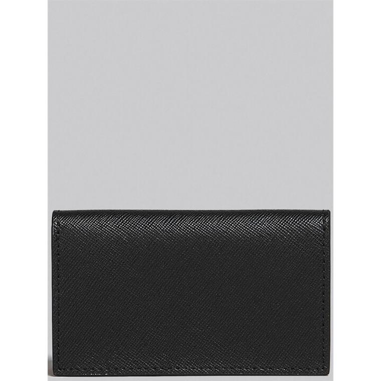 MARNI Trunk SLG Saffiano Leather Wallet, Sort